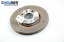 Brake disc for Nissan Note 1.6, 110 hp, 2009, position: front