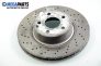 Brake disc for Mercedes-Benz S-Class W220 3.5, 245 hp automatic, 2000, position: front