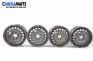 Steel wheels for Saab 9-3 (1998-2002) 15 inches, width 6 (The price is for the set)
