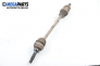 Driveshaft for Subaru Legacy 2.5 4WD, 150 hp, station wagon automatic, 1998, position: rear - left