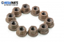 Nuts (10 pcs) for Scania 4 - series 124 L/420, 420 hp, truck, 2004