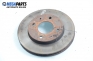 Brake disc for Mitsubishi Galant VIII 2.5 24V, 163 hp, station wagon automatic, 1997, position: front