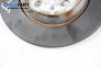 Brake disc for Volkswagen Golf VII 1.6 TDI, 105 hp, hatchback, 5 doors, 2013, position: rear