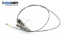 Bonnet release cable for Nissan Murano 3.5 4x4, 234 hp automatic, 2005, position: left