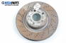 Brake disc for Mercedes-Benz S-Class W220 4.0 CDI, 250 hp automatic, 2000, position: front