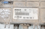 ECU mit zündschlüssel und wegfahrsperre für Volkswagen Golf III 1.6, 75 hp, 5 türen, 1995 № Bosch 0 261 203 314/315