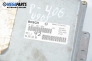ECU cu cheie de contact pentru Peugeot 406 2.0 16V, 132 cp, sedan, 1996 № Bosch 0 261 204 066