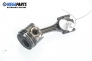 Piston with rod for Volkswagen Touran 1.9 TDI, 100 hp, 2003