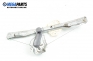 Manual window lifter for Renault Clio II 1.6, 90 hp, hatchback, 5 doors, 1998, position: rear - right
