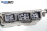ECU mit zündschlüssel und wegfahrsperre für Peugeot 306 2.0 HDi, 90 hp, hecktür, 5 türen, 2001 № Bosch 0 281 010 592