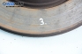 Brake disc for BMW 5 (E60, E61) 3.0 d, 231 hp, station wagon automatic, 2006, position: rear