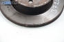 Brake disc for Volkswagen Transporter 1.9 D, 61 hp, truck, 1993, position: front