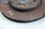 Brake disc for Mercedes-Benz E-Class 210 (W/S) 2.0, 136 hp, sedan, 1998, position: front