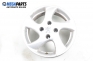 Alloy wheels for Peugeot 206 (1998-2006) 15 inches, width 6 (The price is for the set)