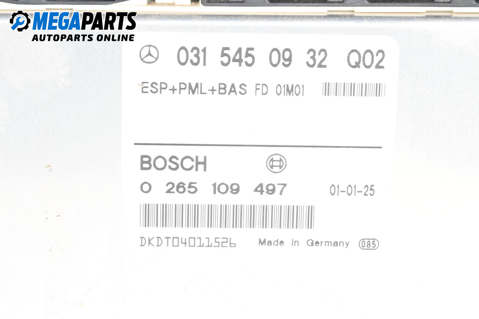 ESP+BAS module for MercedesBenz SClass Sedan (W220) (10.1998 08.2005), № 031 545 09 32 Price