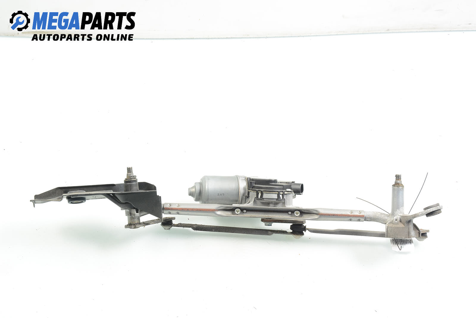 Front wipers motor for Mazda 6 2.2 MZRCD, 185 hp, hatchback, 2010