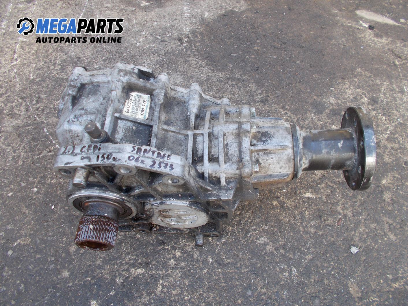 Transfer case for Hyundai Santa Fe 2.2 CRDi 4x4, 150 hp, 2006 Price €