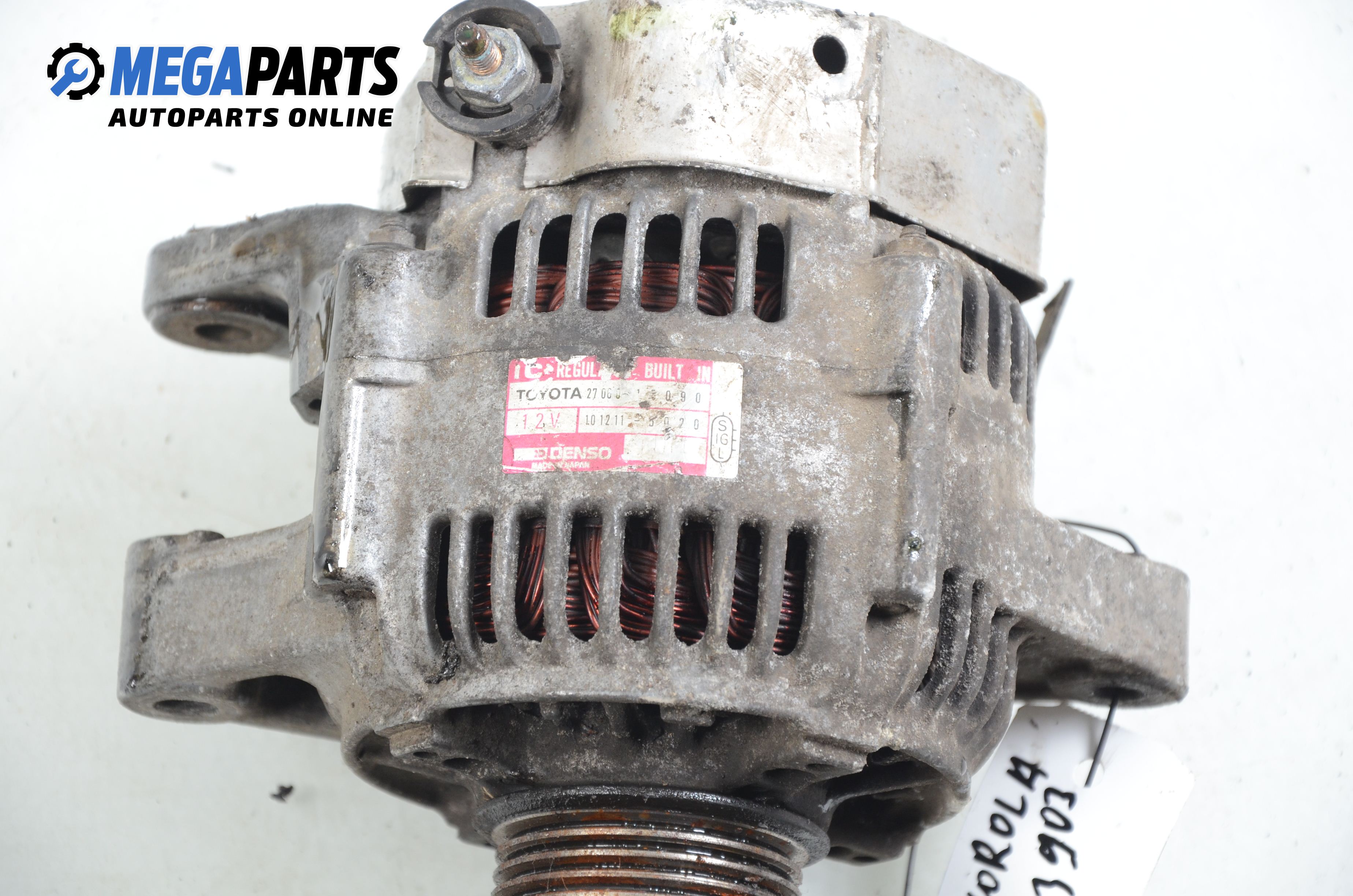 Alternator for Toyota Corolla (E110) 1.4, 86 hp, station wagon, 1998